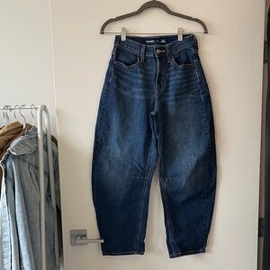 Old Navy High-Rise Barrel Leg Jeans